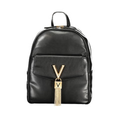 Valentino Bags Mochila Mujer Negra Ajustable Cierre Automático Logo