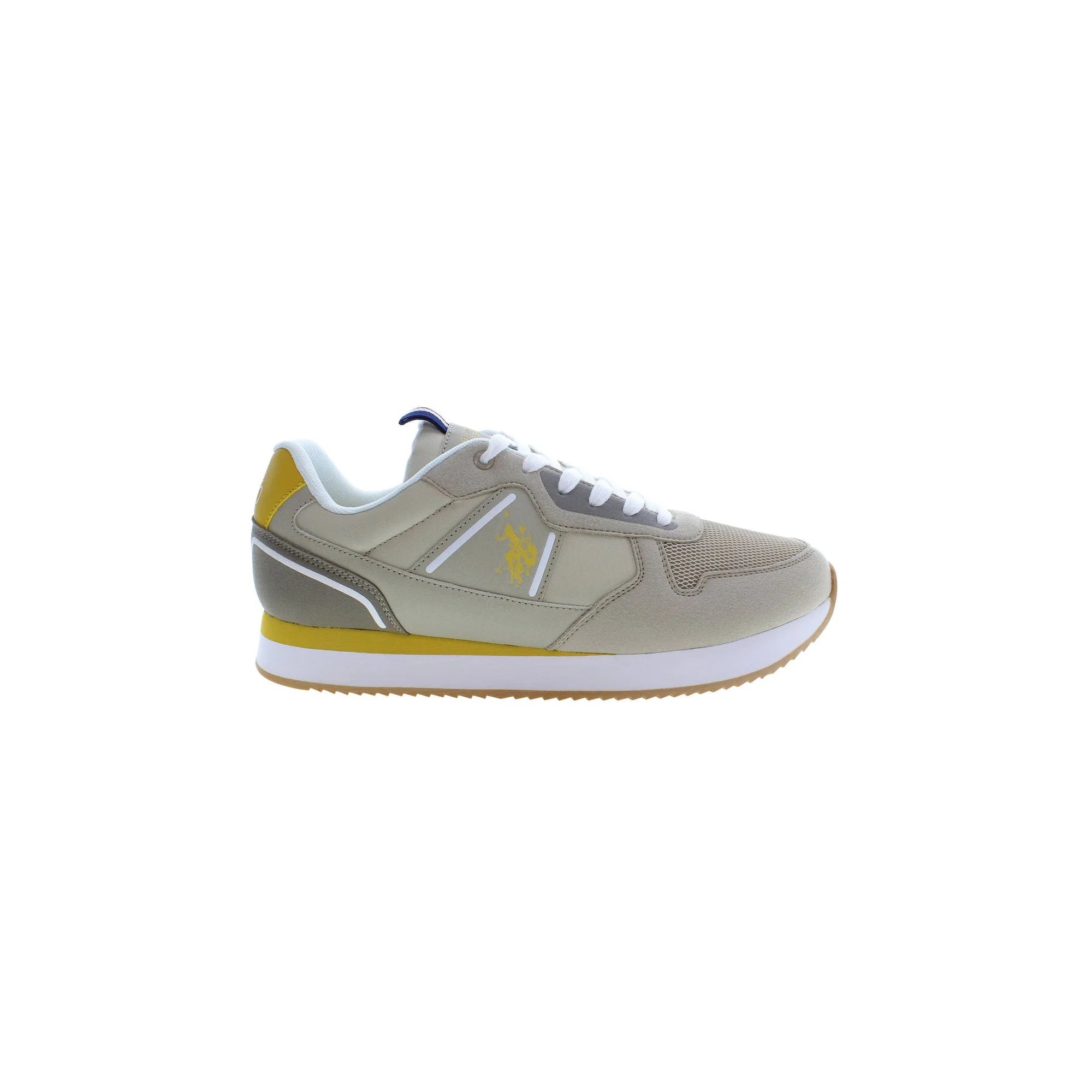 U.S. Polo Best Price Sneakers Uomo beige Dettagli a Contrasto - foto prodotto