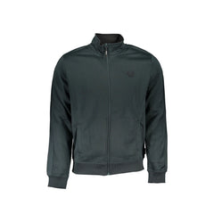 Gian Marco Venturi Felpa Uomo Verde Zip Felpata Logo