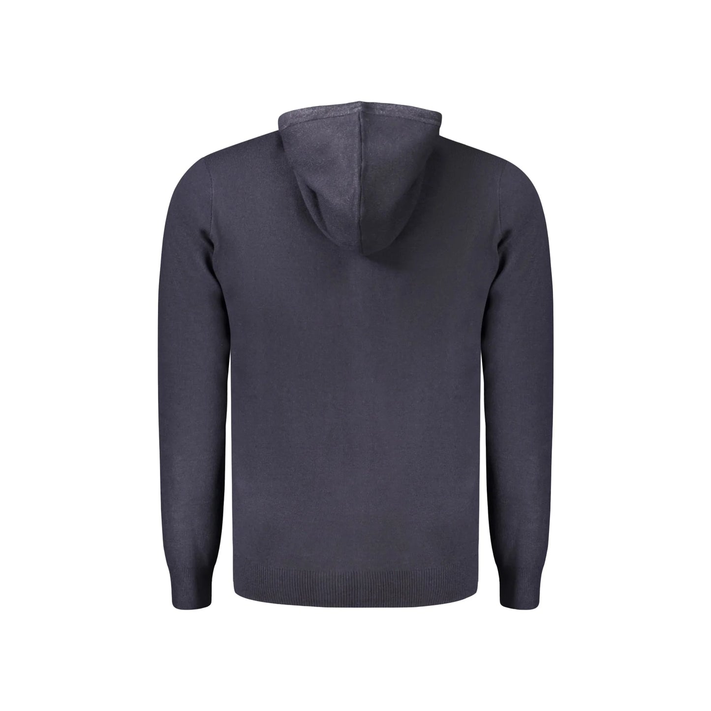 Norway 1963 Cardigan Uomo Blu con Cappuccio e Zip Maglie - vista 2