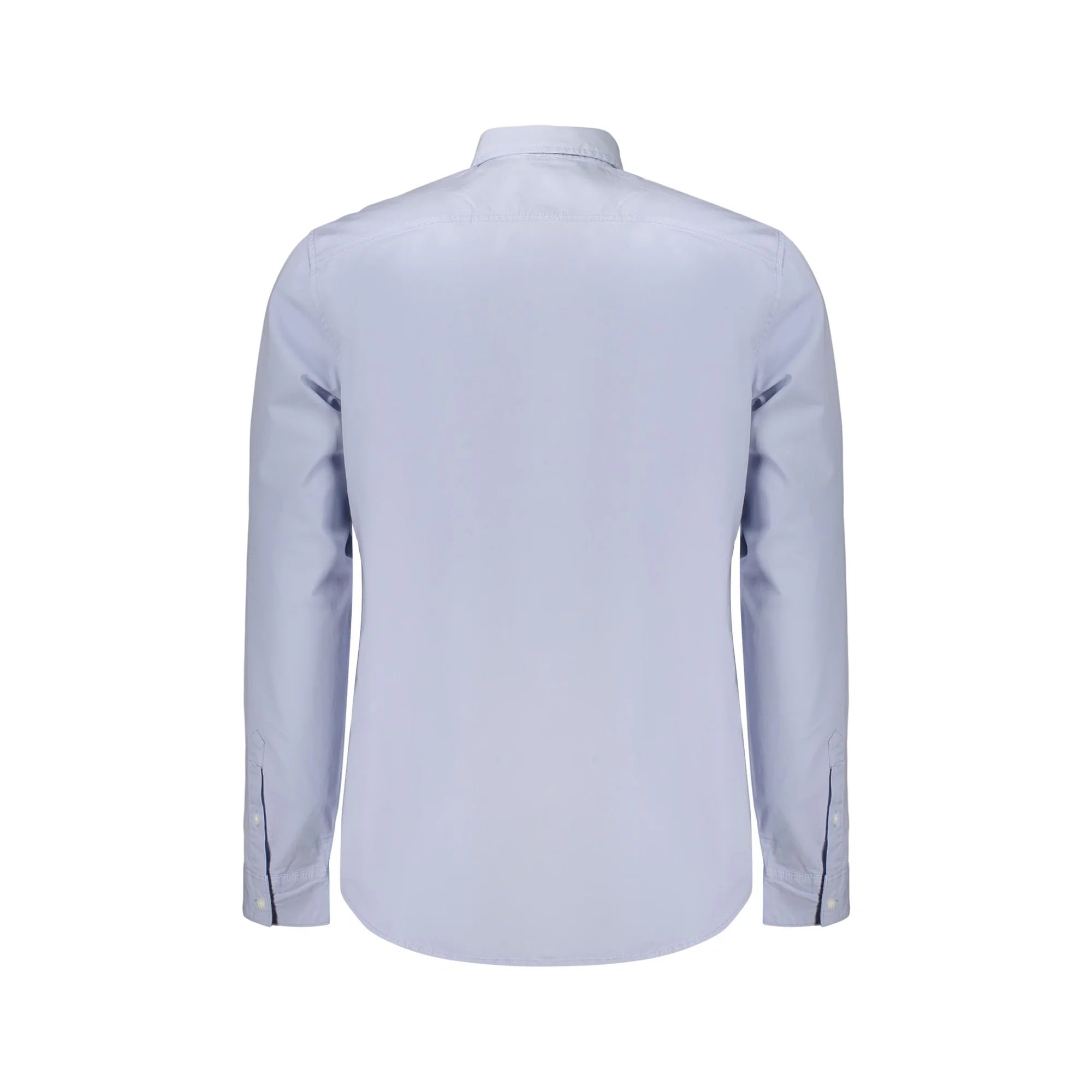 GUESS JEANS CAMICIA MANICHE LUNGHE UOMO AZZURRO