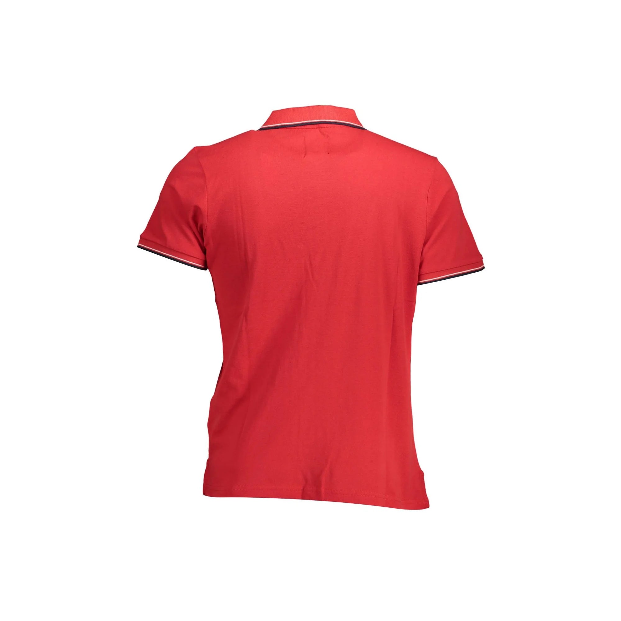 GIAN MARCO VENTURI POLO MANICHE CORTE UOMO ROSSO