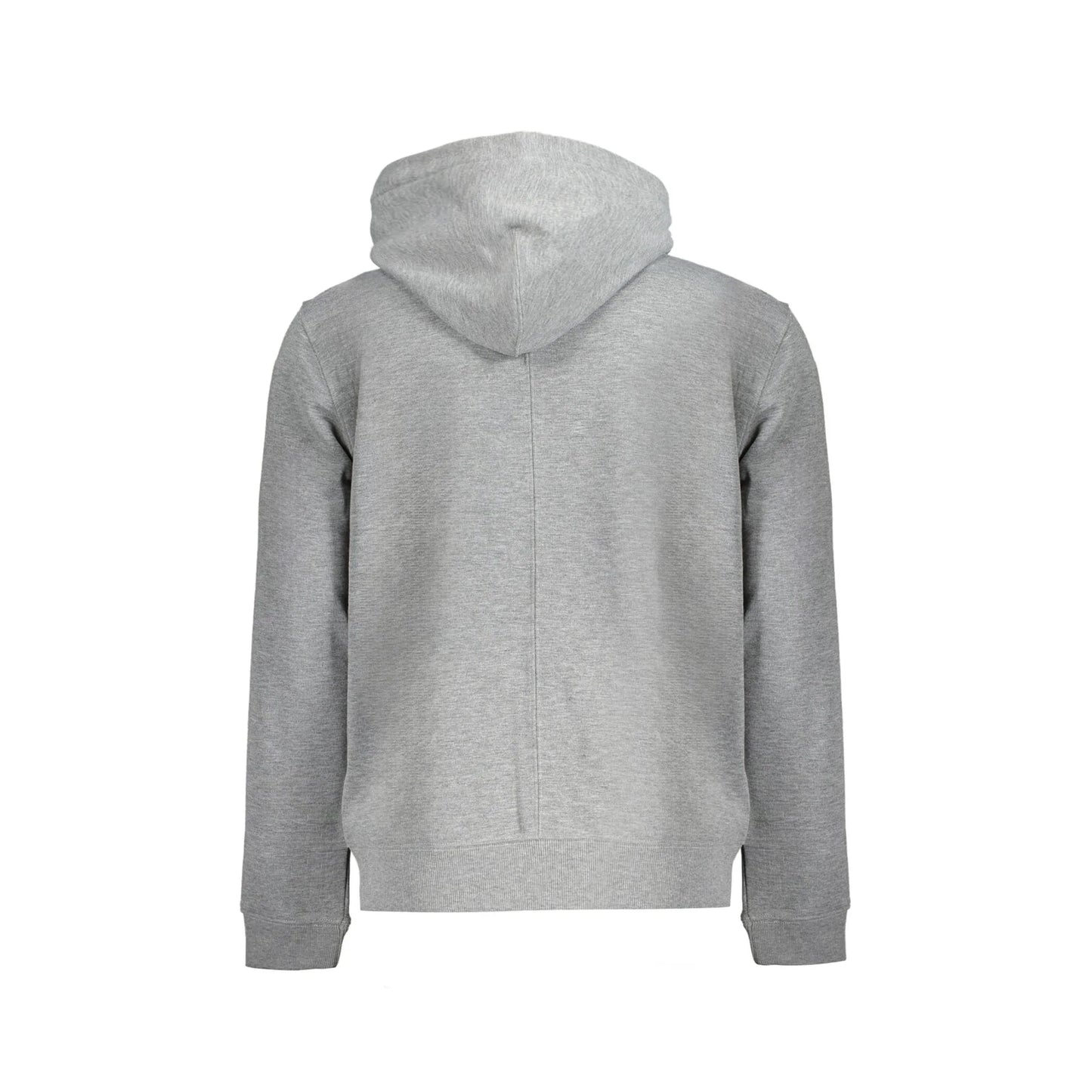 Calvin Klein Felpa Maniche Lunghe Uomo Grigia Stampa Logo Felpe grigio - vista 2