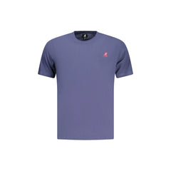 U.S. Grand Camiseta de Manga Corta Hombre Azul Estampado