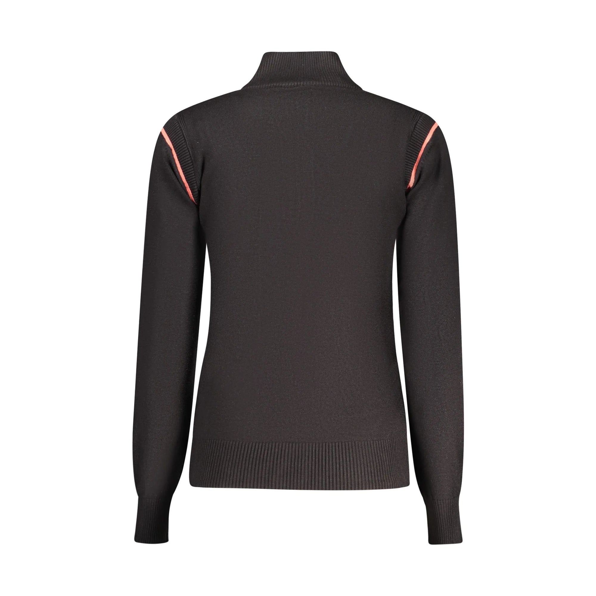 North Sails Maglia Donna Nera Mezza Zip Logo Maglie nero - vista 2