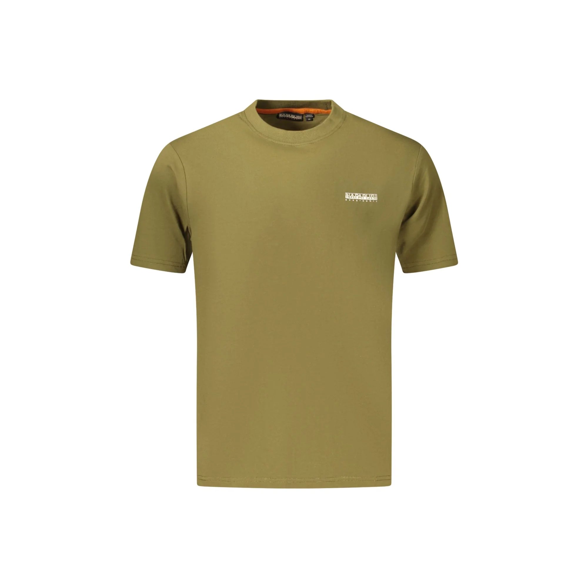 NAPAPIJRI T-SHIRT MANICHE CORTE UOMO VERDE