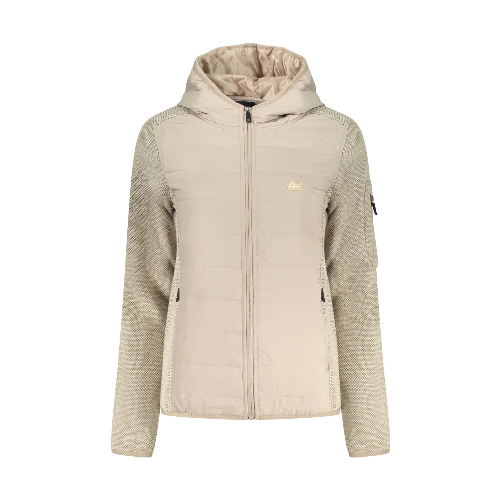 Norway 1963 Giubbotto Maniche Lunghe Donna Beige Logo Giubbotti e Giacche - foto prodotto