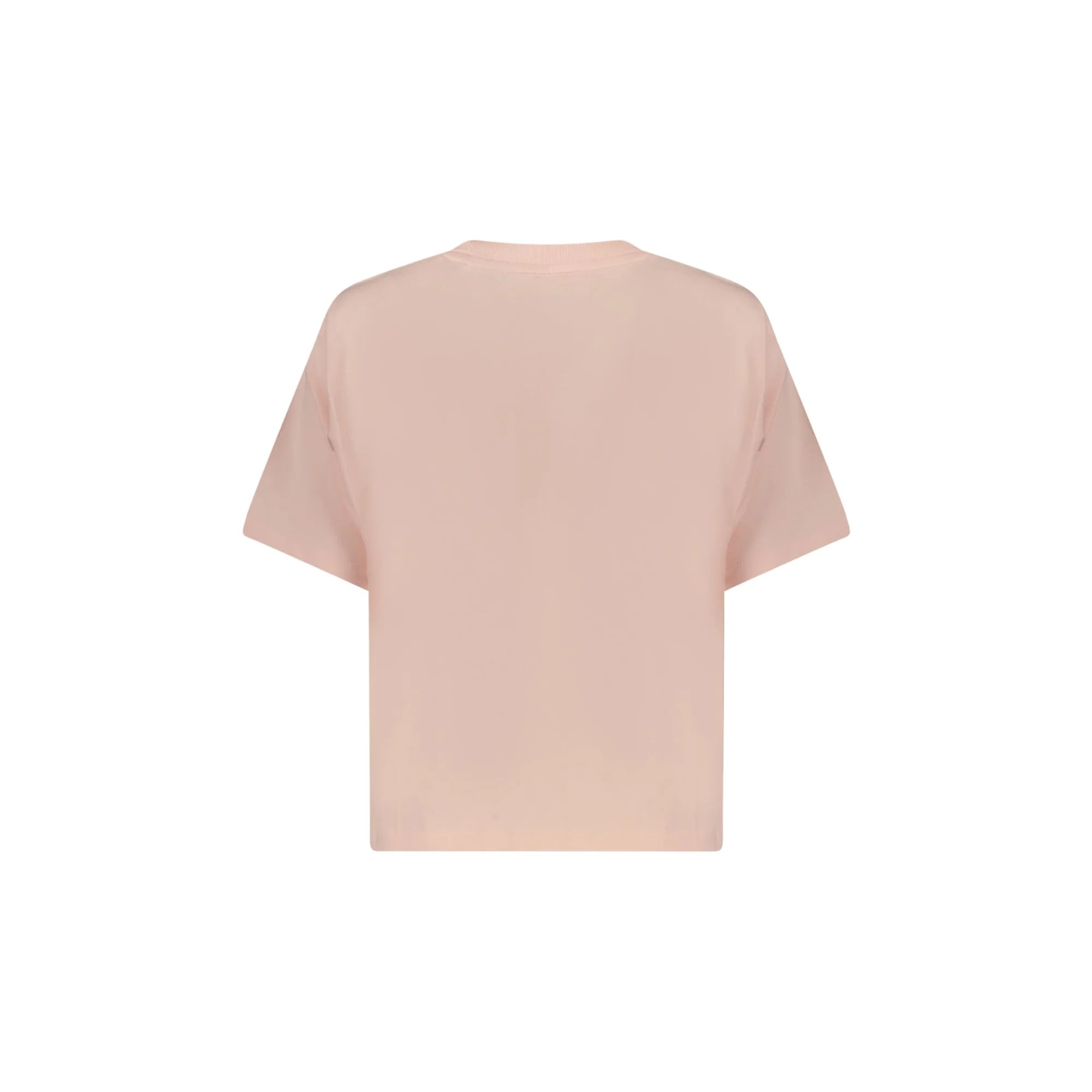GUESS JEANS T-SHIRT MANICHE CORTE DONNA ROSA