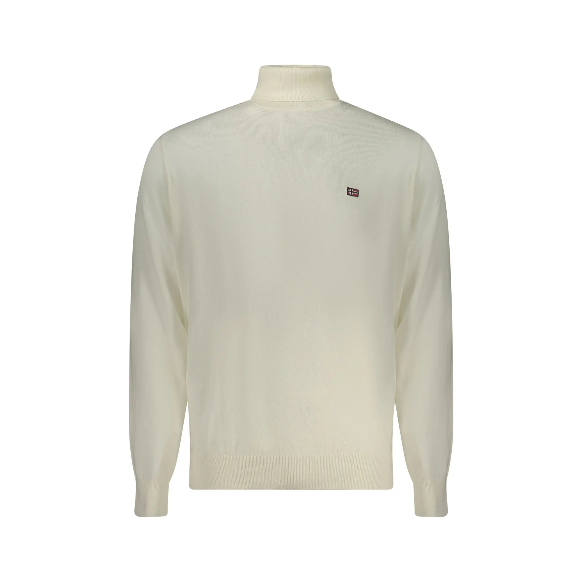 Norway 1963 Maglione Uomo Bianca Ricamo Maglie Bianco - foto prodotto
