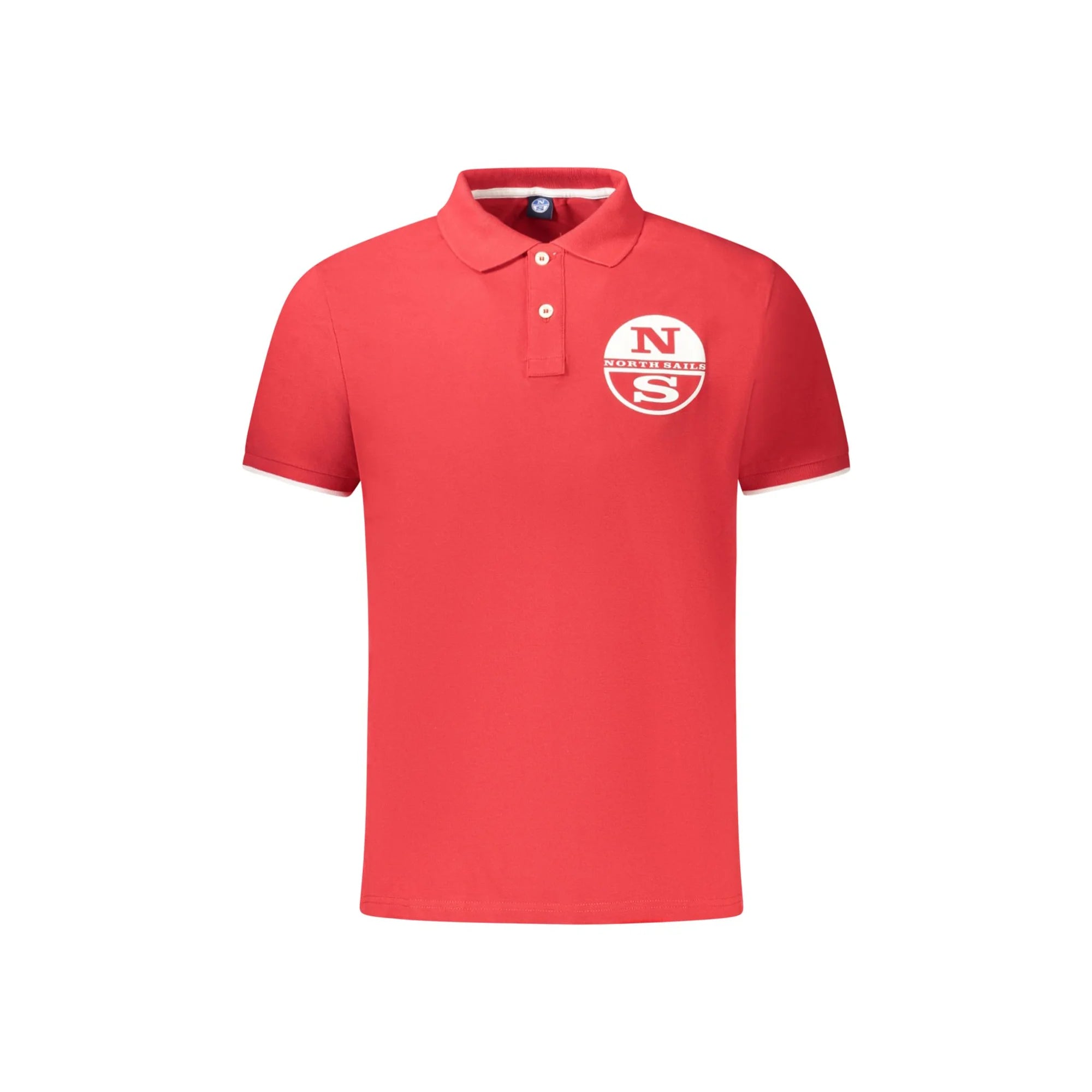 NORTH SAILS POLO MANICHE CORTE UOMO ROSSO
