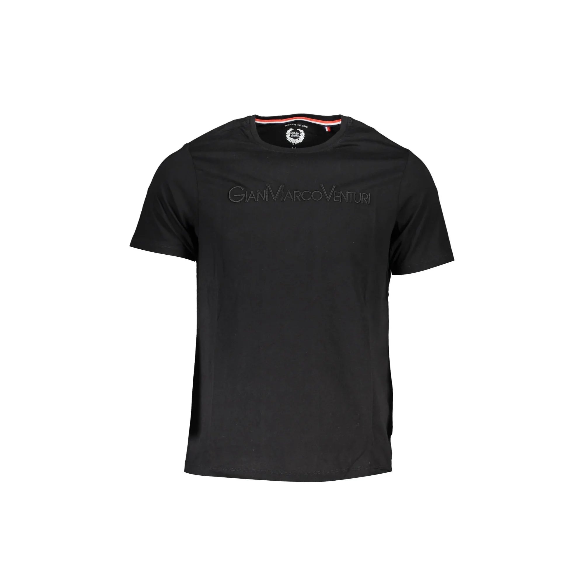 GIAN MARCO VENTURI T-SHIRT MANICHE CORTE UOMO NERO