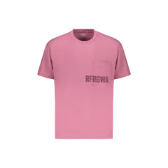 Refrigiwear T-Shirt Maniche Corte Uomo Viola Logo