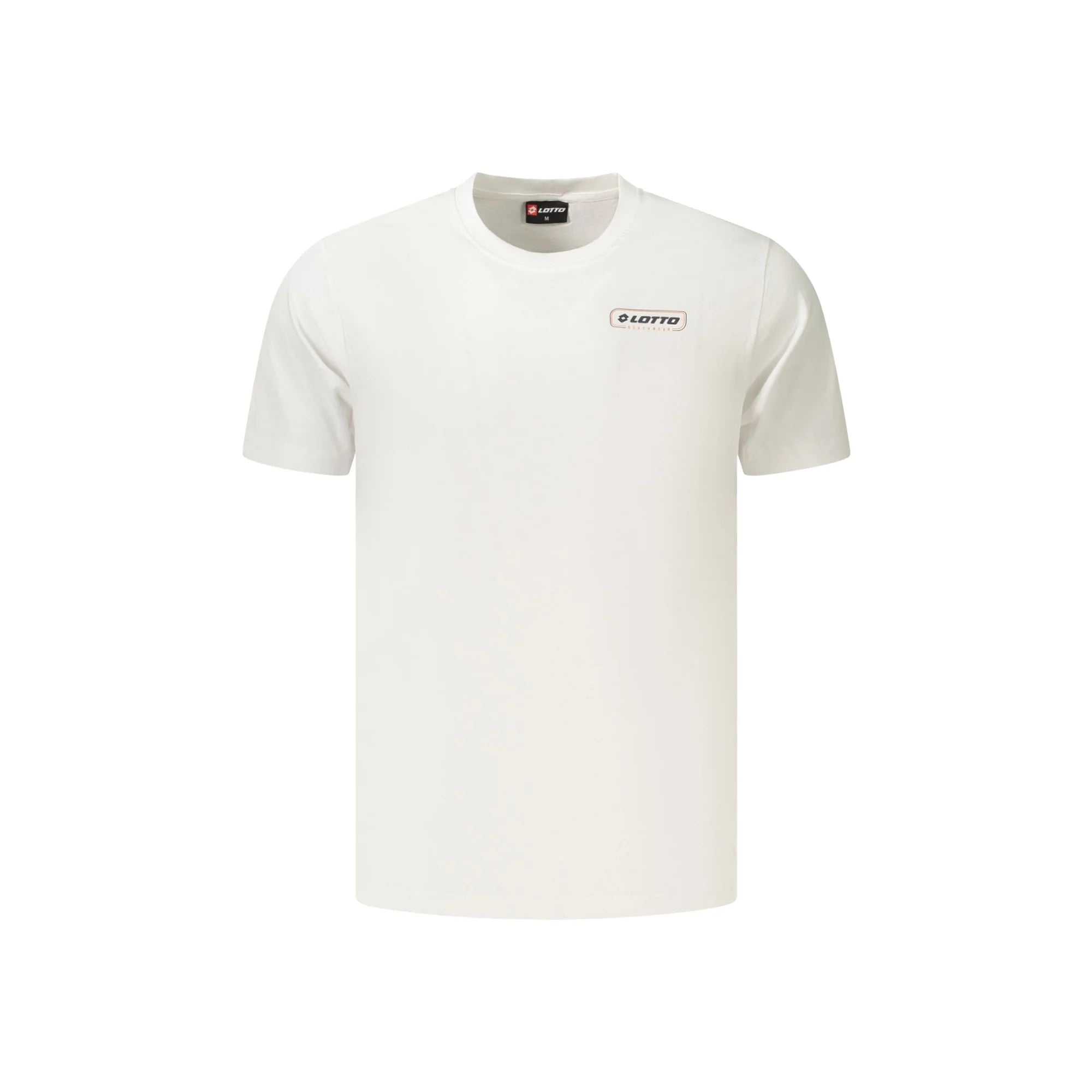 LOTTO T-SHIRT MANICHE CORTE UOMO BIANCO