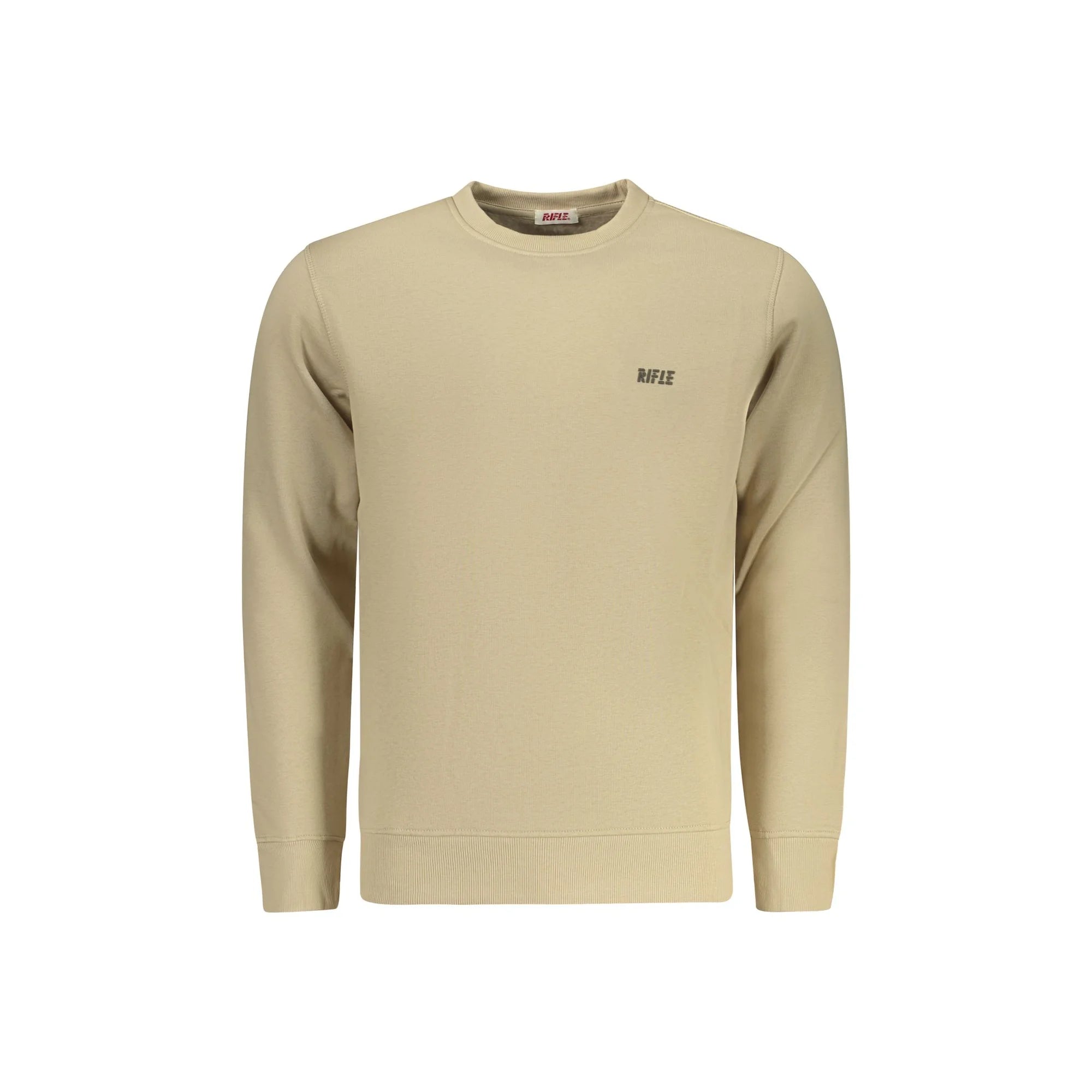 RIFLE FELPA SENZA ZIP UOMO BEIGE