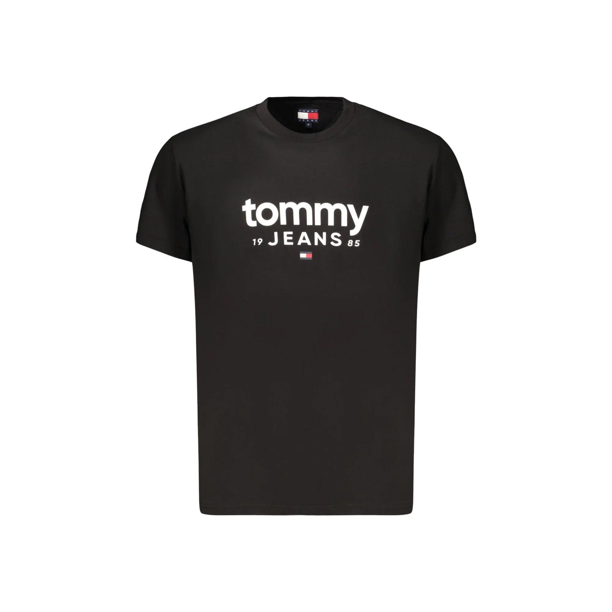TOMMY HILFIGER T-SHIRT MANICHE CORTE UOMO NERO