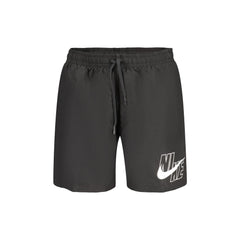 Nike Pánské plavky Černé S Potiskem Loga