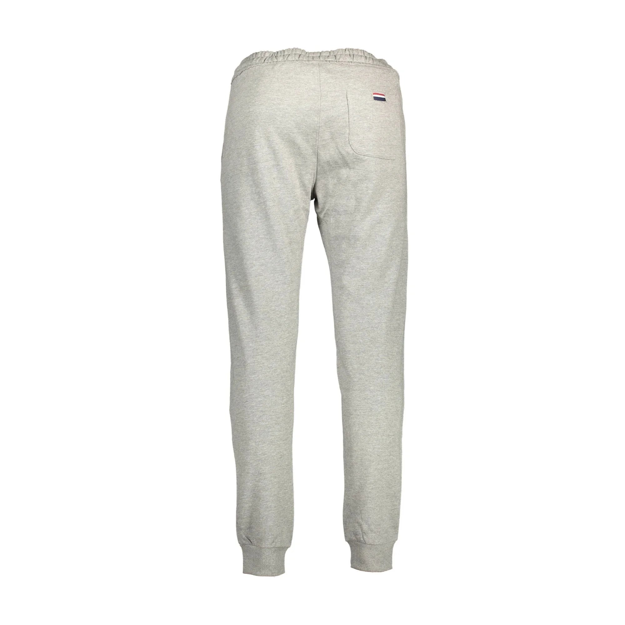 U.S. Pantaloni Uomo Grigio Ricamo U.S. Polo - vista 2