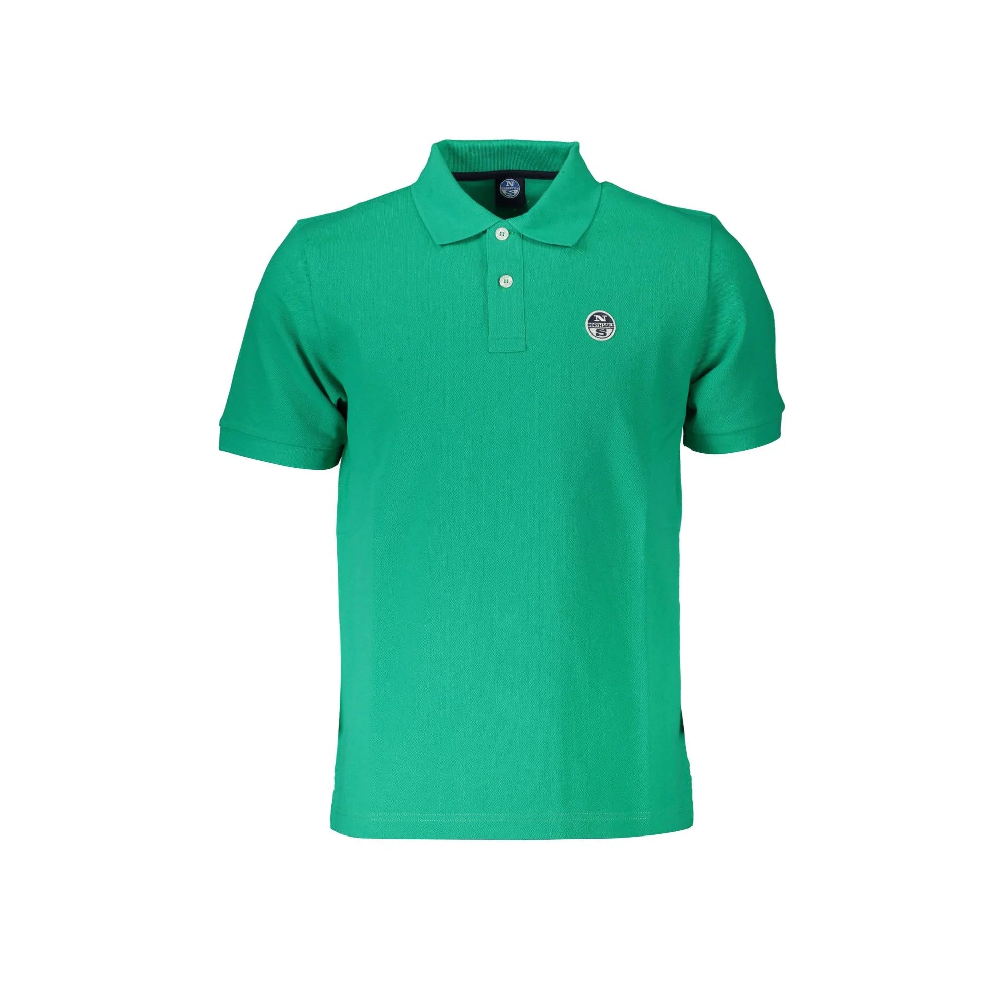 NORTH SAILS POLO MANICHE CORTE UOMO VERDE