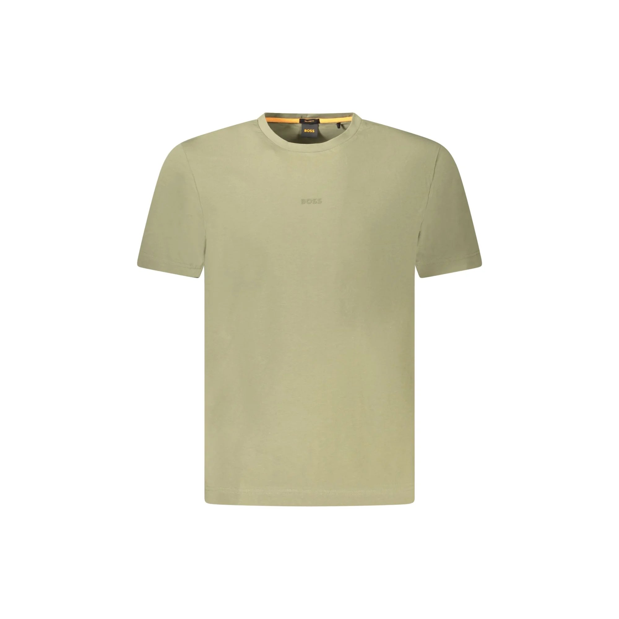 BOSS T-SHIRT MANICHE CORTE UOMO VERDE