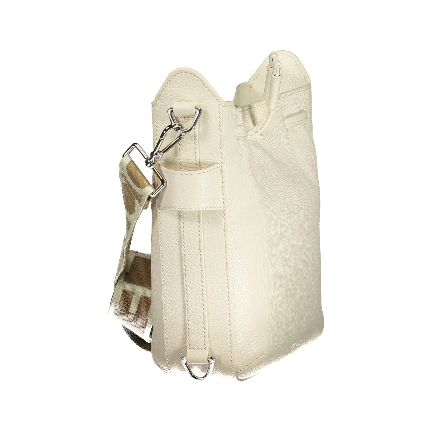 Coccinelle Borsa a Tracolla Pelle Donna Bianca Chiusura a Coulisse Borse bianco - vista 3
