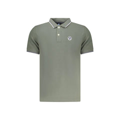 North Sails Polo Maniche Corte Uomo Verde Logo