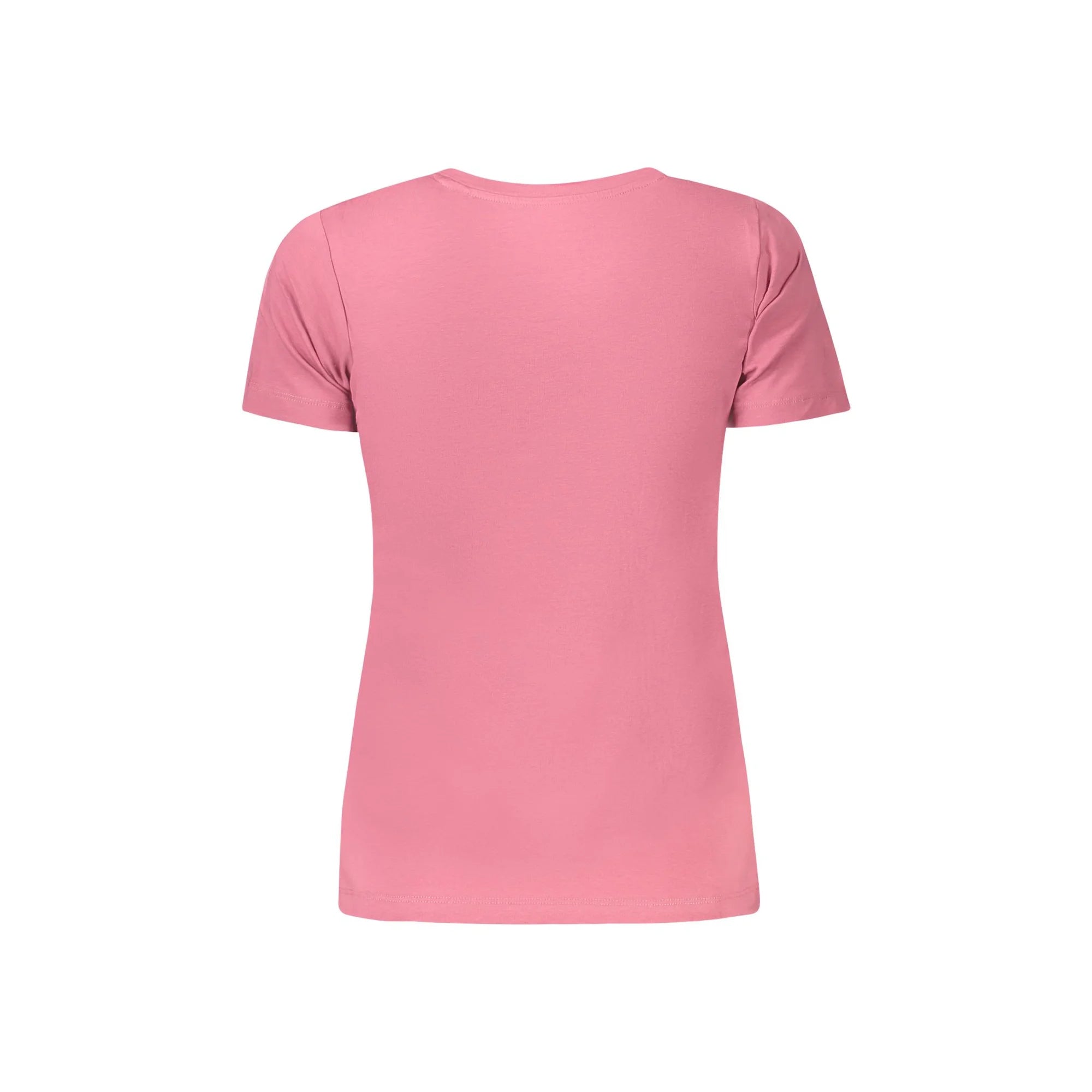 Pepe Jeans T-Shirt Maniche Lunghe Donna Rosa Stampa - vista 2