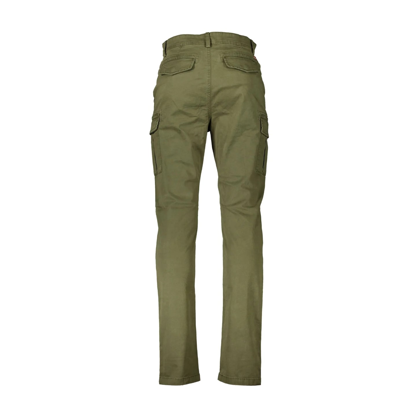 Napapijri Pantaloni Uomo Verde Logo - vista 2
