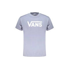 Vans T-Shirt Μανίκια Κοντά Άνδρας Γαλάζια Εκτύπωση Λογότυπο