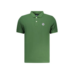 North Sails Polo Maniche Corte Uomo Verde Logo