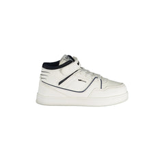 Gas Unisex Sneakers White Logo Print