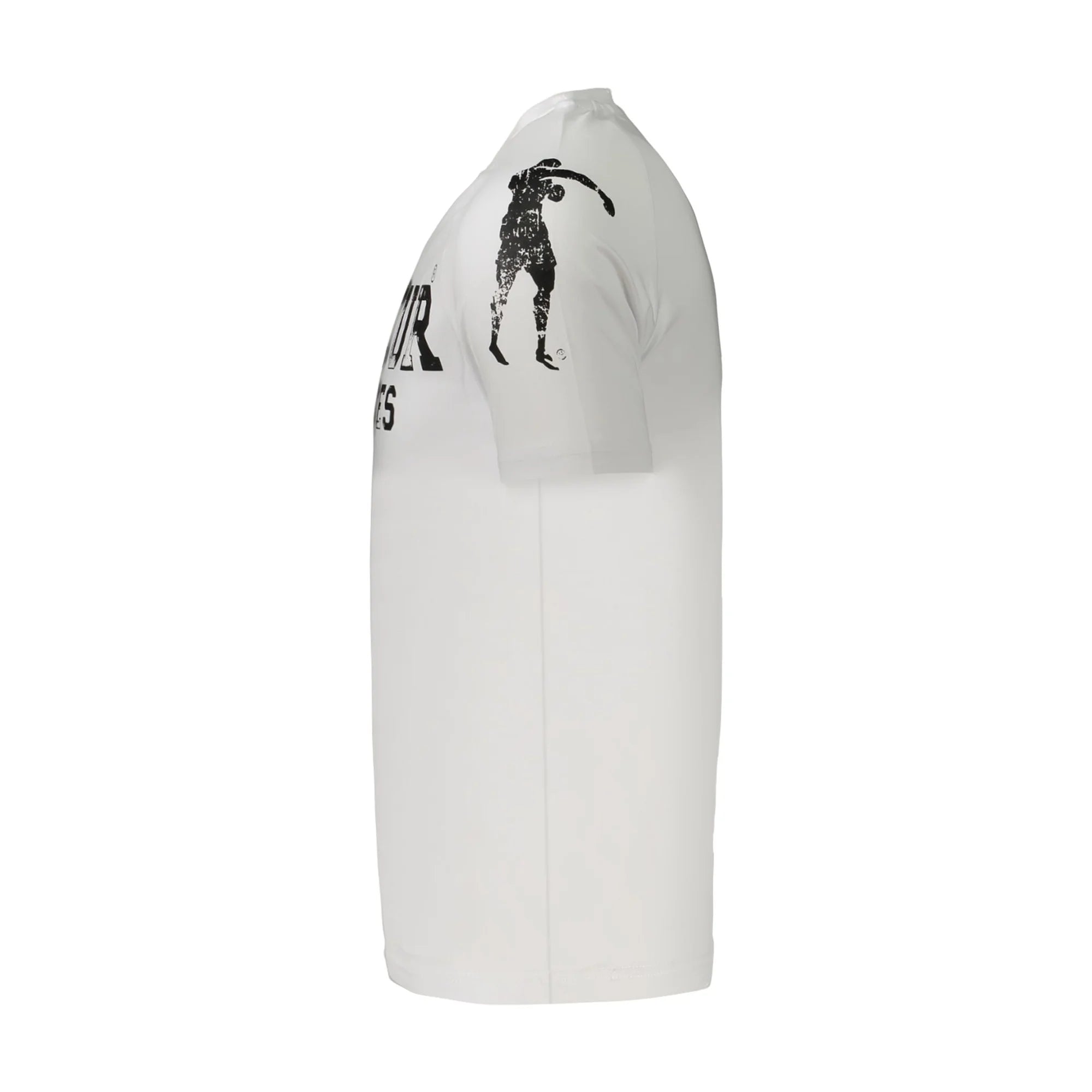 BOXEUR DES RUES T-SHIRT MANICHE CORTE UOMO BIANCO