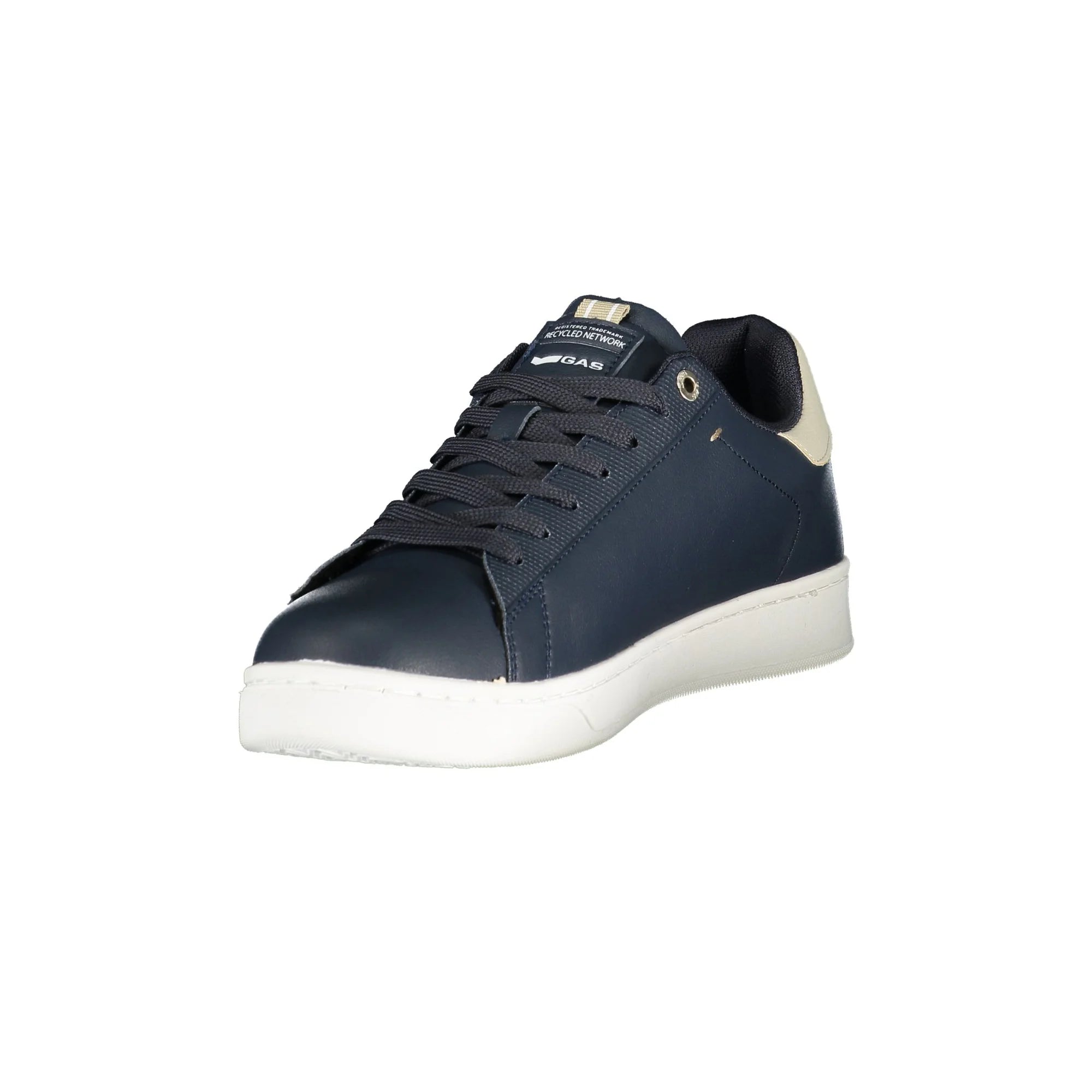 Gas Sneakers Uomo Blu Ricamo - vista 3