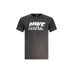 T-shirt à Manches Courtes Homme Nike Noire Imprimé Logo