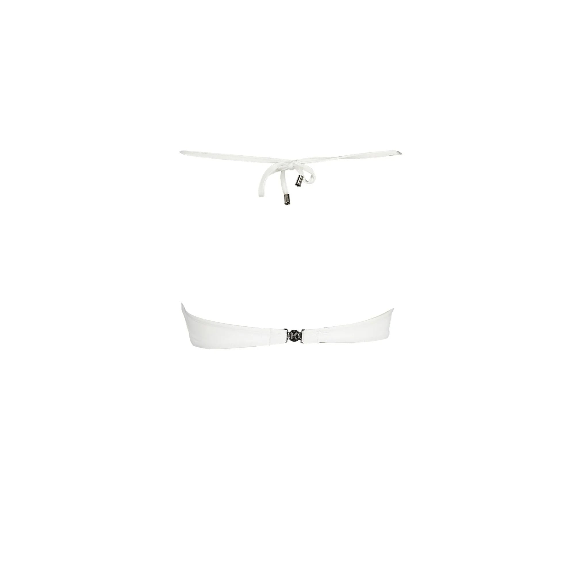 KARL LAGERFELD BEACHWEAR COSTUME PARTE SOPRA DONNA BIANCO
