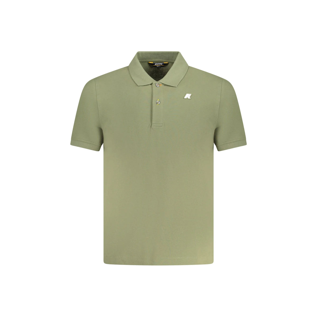 K-WAY POLO MANICHE CORTE UOMO VERDE