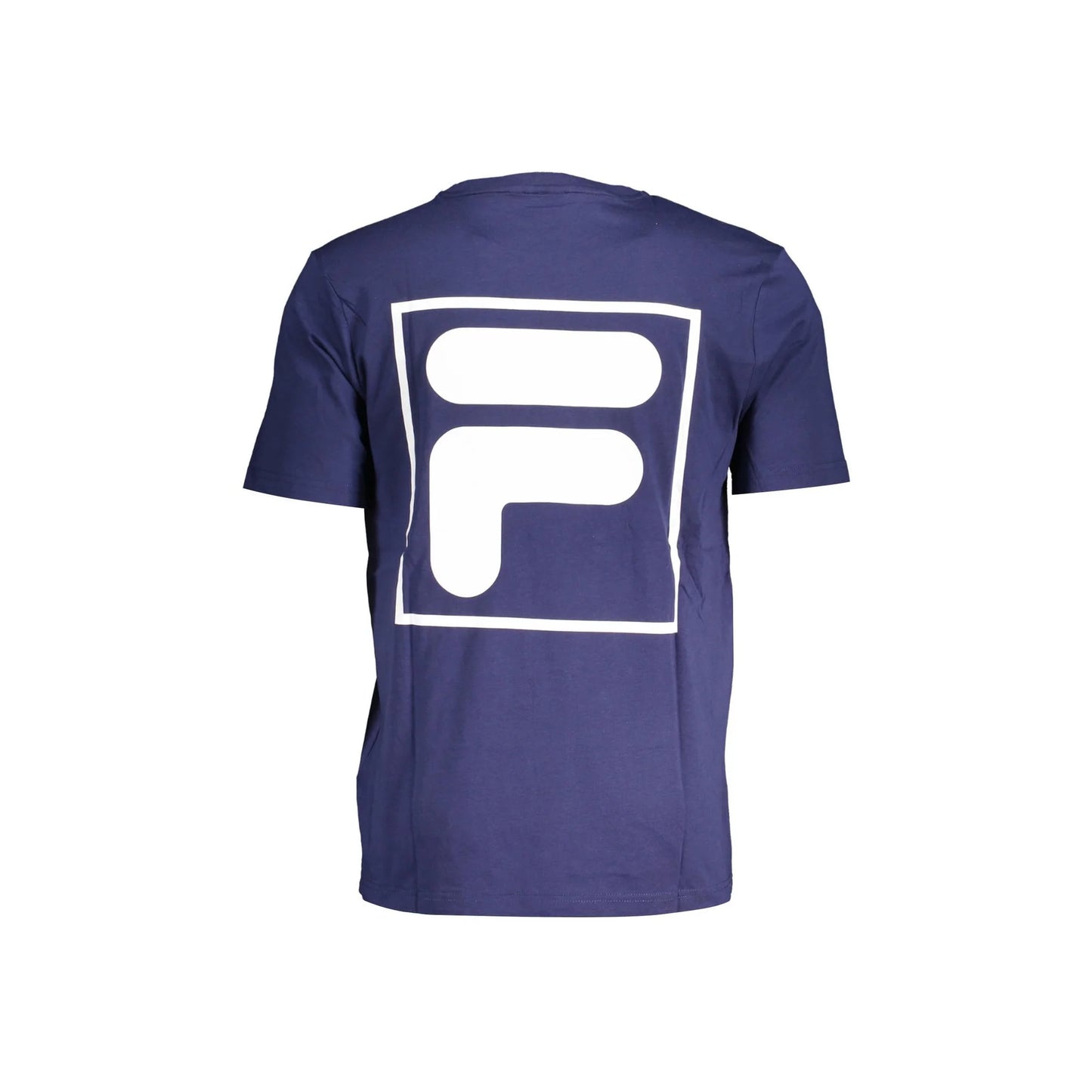 Fila T-Shirt Maniche Corte Uomo Blu Stampa - vista 2