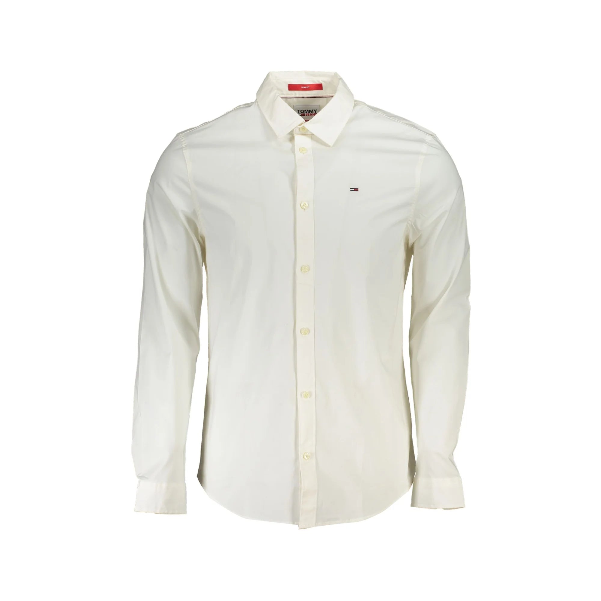 TOMMY HILFIGER CAMICIA MANICHE LUNGHE UOMO BIANCO