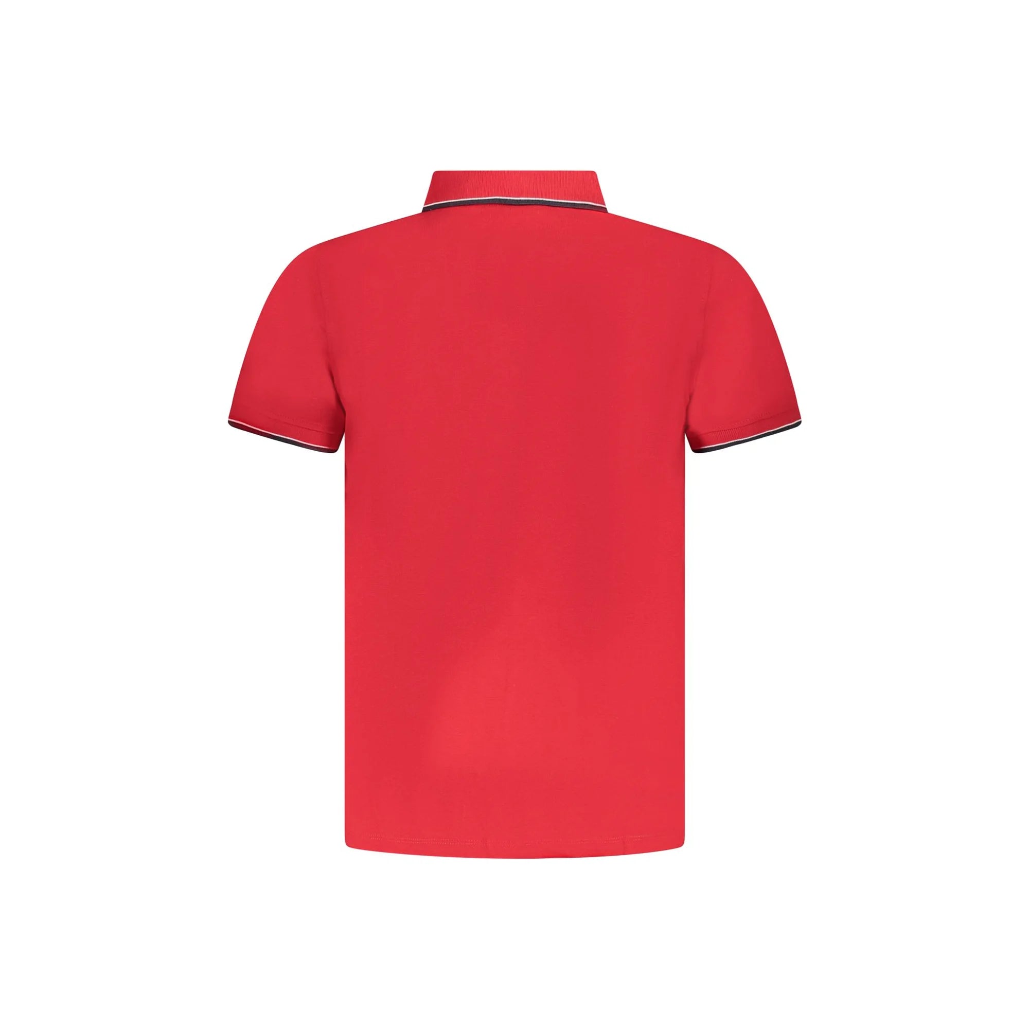 NORWAY 1963 POLO MANICHE CORTE UOMO ROSSO