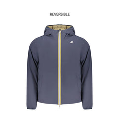 K-Way Giubbotto Maniche Lunghe Uomo Blu Reversibile