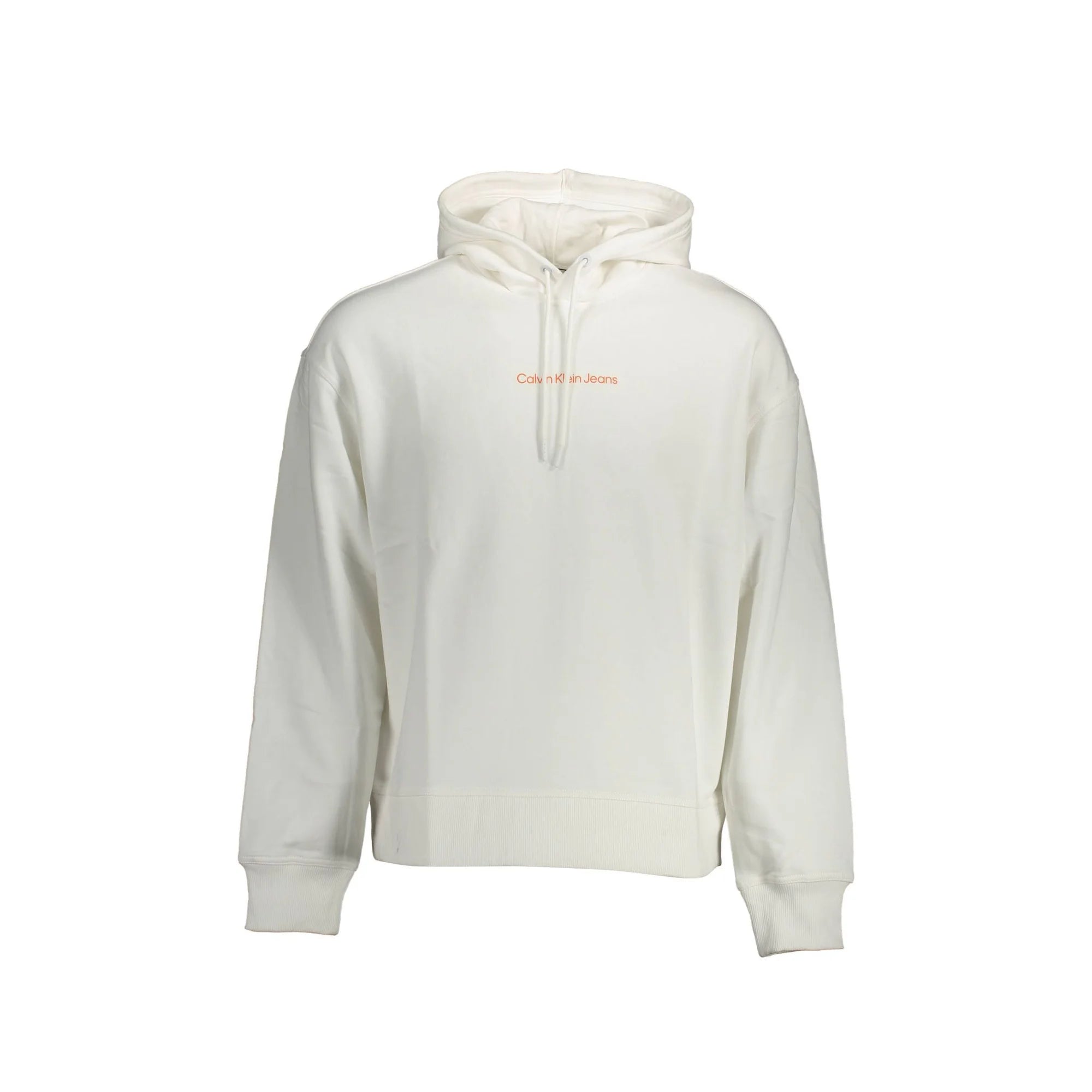 CALVIN KLEIN FELPA SENZA ZIP UOMO BIANCO