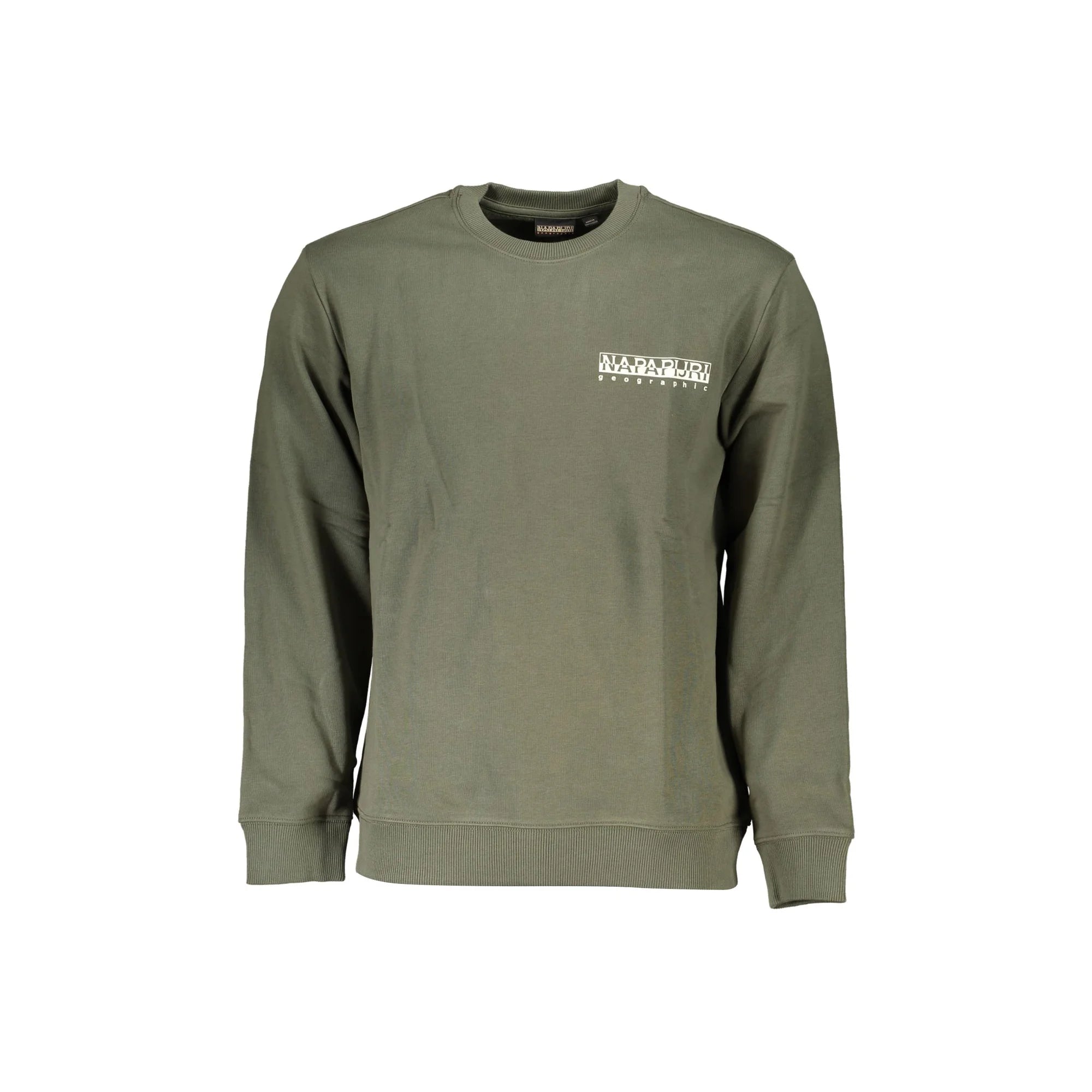 NAPAPIJRI FELPA SENZA ZIP UOMO VERDE