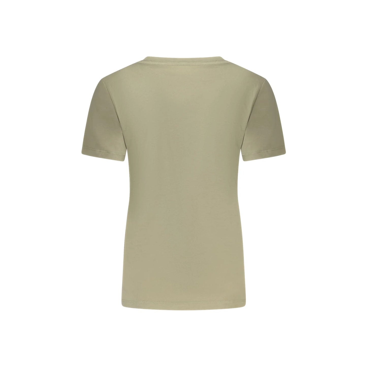 Guess Jeans T-Shirt Maniche Corte Donna Verdi Stampa Logo - vista 2