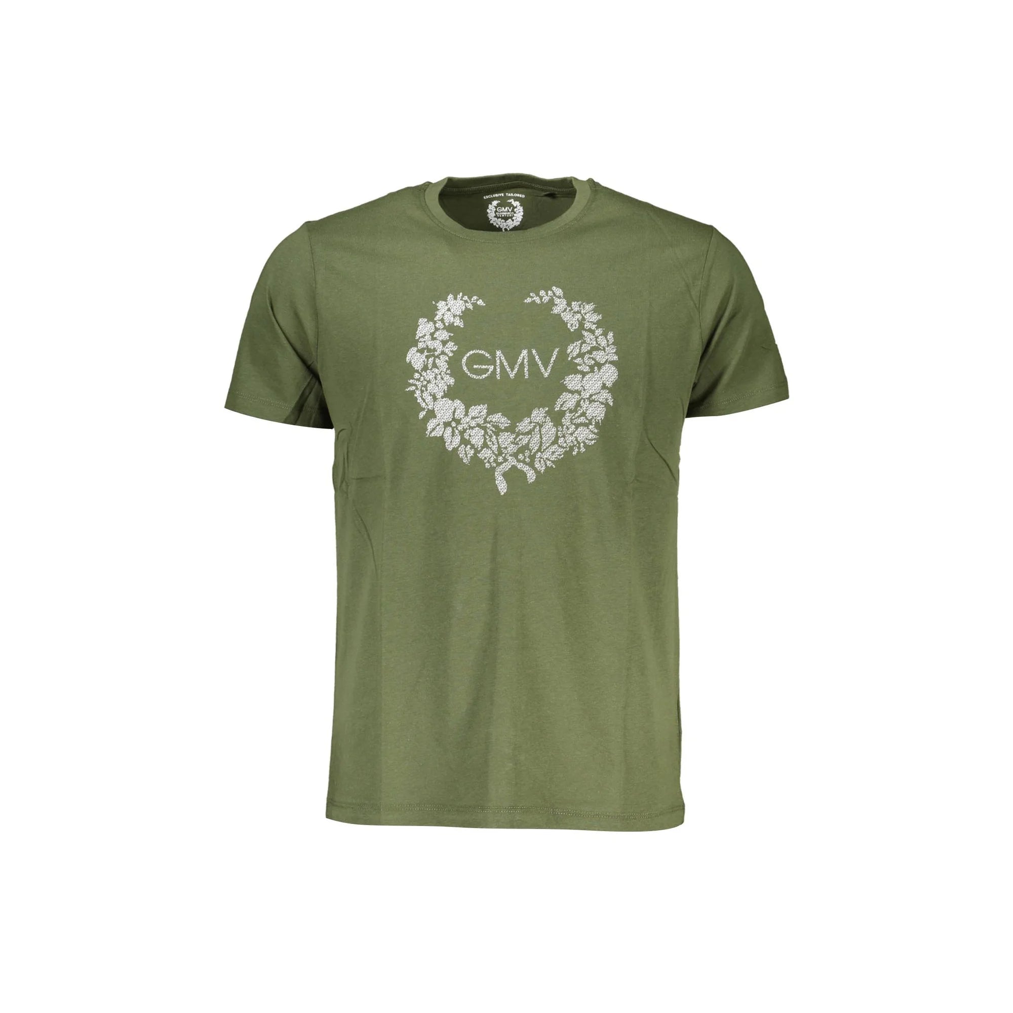 GIAN MARCO VENTURI T-SHIRT MANICHE CORTE UOMO VERDE
