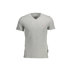 Guess Jeans T-Shirt Maniche Corte Uomo Grigia Logo