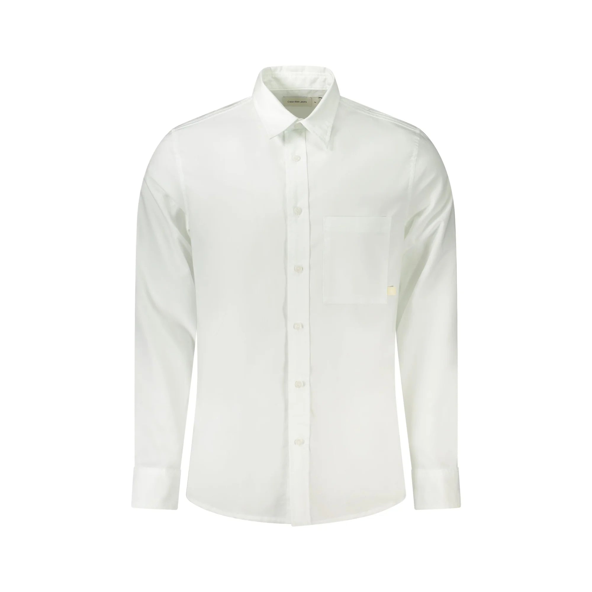 CALVIN KLEIN CAMICIA MANICHE LUNGHE UOMO BIANCO