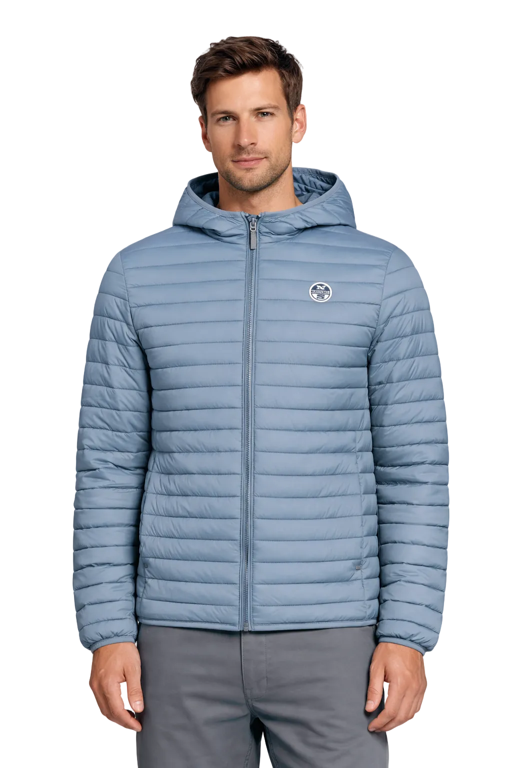 North Sails Hosszú Ujjú Kabát Férfi Kék Cipzár