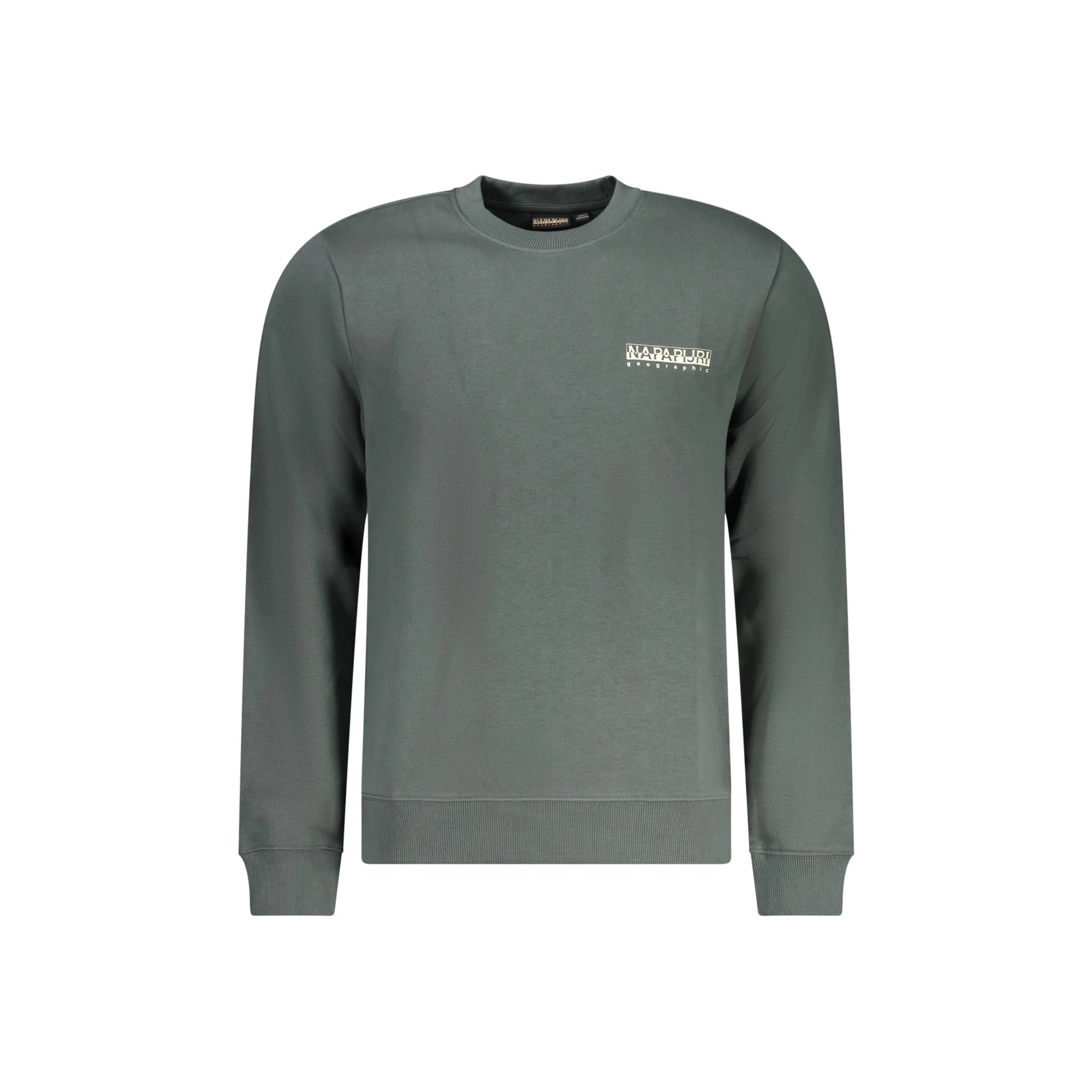 NAPAPIJRI FELPA SENZA ZIP UOMO VERDE
