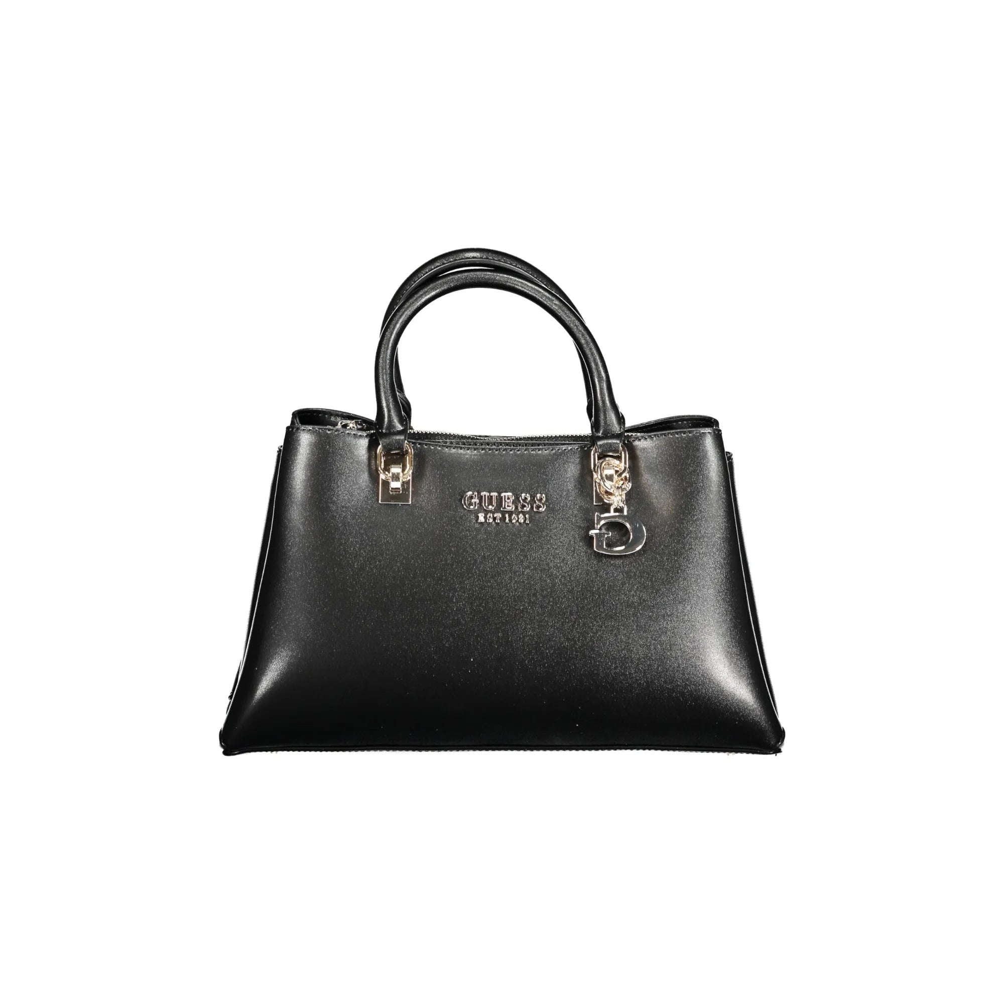 GUESS JEANS Borsa Donna Eliette Nera a Mano con Tracolla Removibile Borse Nero - foto prodotto