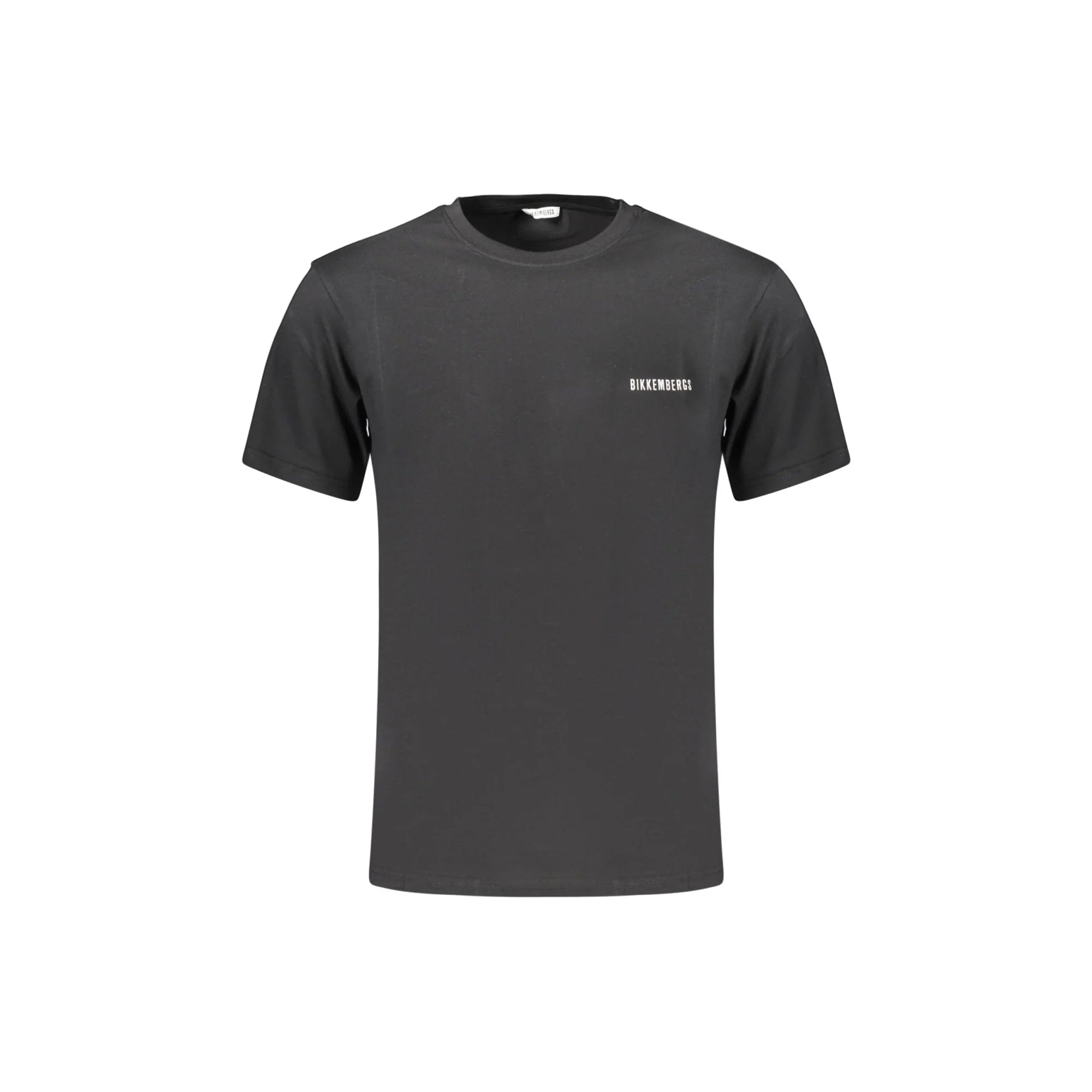 BIKKEMBERGS T-SHIRT MANICHE CORTE UOMO NERO