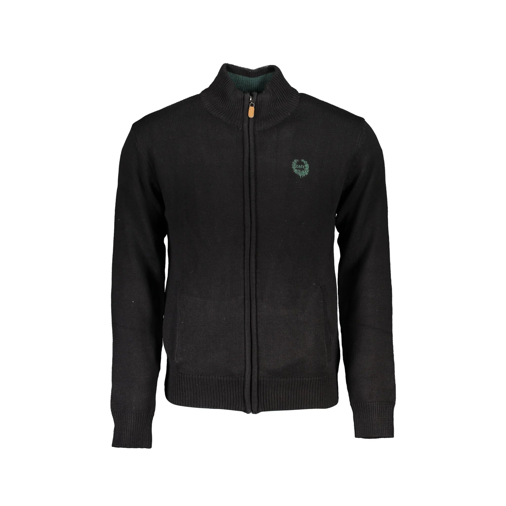 GIAN MARCO VENTURI CARDIGAN UOMO NERO